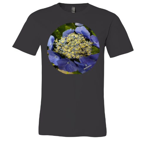 Periwinkle Hydrangea -Unisex Jersey Short Sleeve Tee - Bella+Canvas+Mug 'n Tee