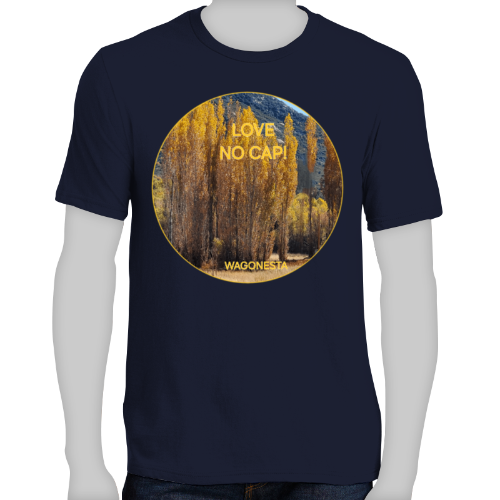 FAITH - LOVE, NO CAP! Men's 100% Cotton Short Sleeve Tee Shirt