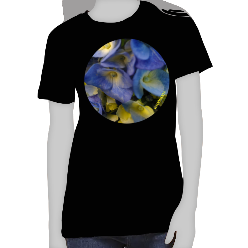 Blue Hydrangea Women's Tee + Mug 'n Tee