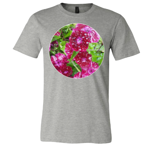 Raindrops on Petals - Unisex Jersey Short Sleeve Tee - Bella+Canvas +Mug 'n Tee