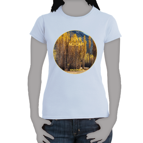 FAITH - LOVE, NO CAP! - Women's 100% Cotton Short Sleeve Tee