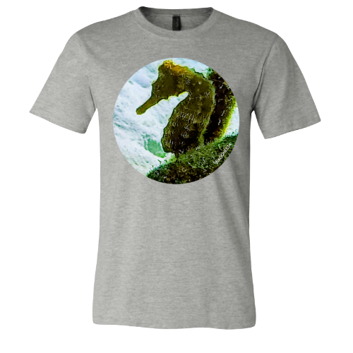 Seahorse - Unisex Jersey Short Sleeve Tee - Bella+Canvas+Mug 'n Tee