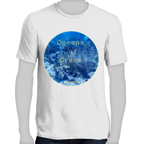 FAITH - OCEANS OF GRACE - Men's  Short Sleeve Tee Shirt