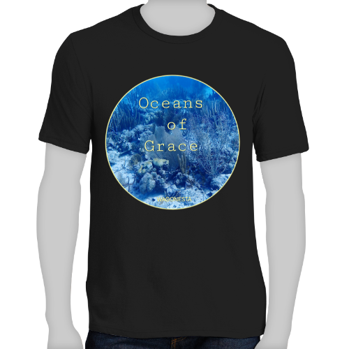 FAITH - OCEANS OF GRACE - Men's  Short Sleeve Tee Shirt