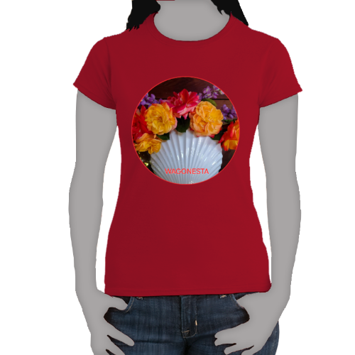 Rose Bouquet- Women's Softstyle Tee - Gildan + Mug 'n Tee