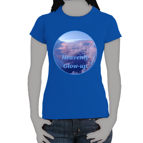 FAITH - HEAVENLY GLOW-UP - Women's 100% Cotton Short Sleeve Tee