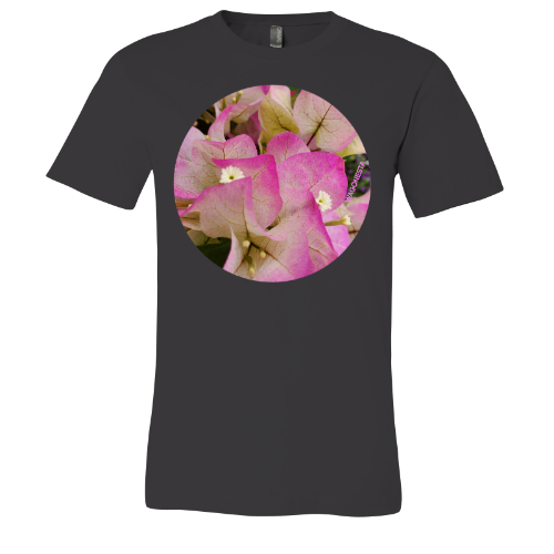 Pink Bougainvillea- Unisex Jersey Short Sleeve Tee - Bella+Canvas +Mug 'n Tee