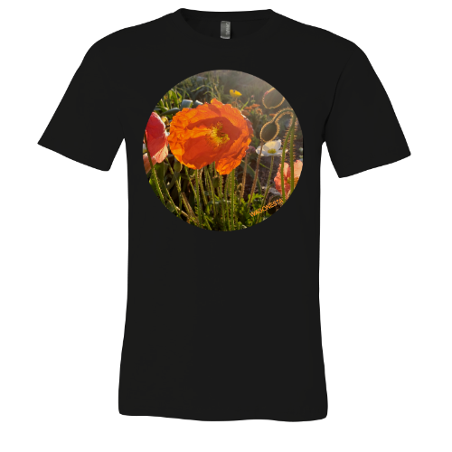 Icelandic Poppies-Unisex Jersey Short Sleeve Tee - Bella+Canvas+Mug 'n Tee