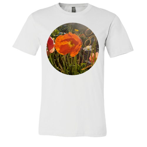 Icelandic Poppies-Unisex Jersey Short Sleeve Tee - Bella+Canvas+Mug 'n Tee