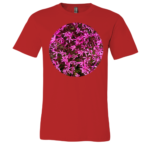 Tiny Pink Petals- Unisex Jersey Short Sleeve Tee - Bella+Canvas + Mug 'n Tee