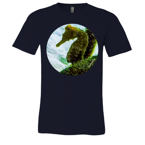 Seahorse - Unisex Jersey Short Sleeve Tee - Bella+Canvas+Mug 'n Tee