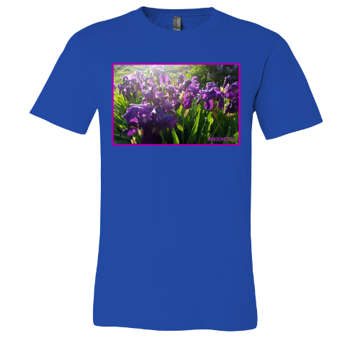 Field of Iris - Unisex Jersey Short Sleeve Tee - Bella+Canvas+Mug 'n Tee