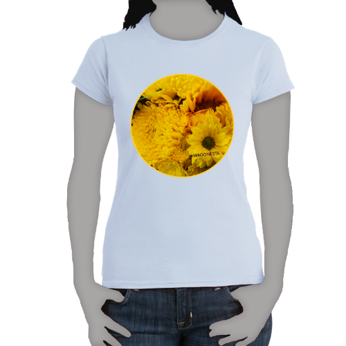 Yellow Bouquet  - Women's Softstyle Tee - Gildan + Mug 'n Tee