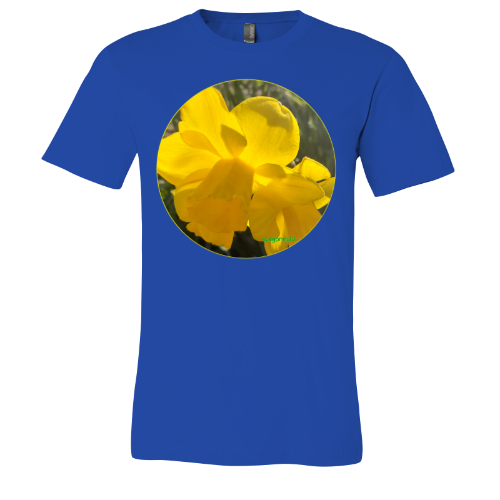 Bright Yellow Daffodil -Unisex Jersey Short Sleeve Tee - Bella+Canvas+Mug 'n Tee