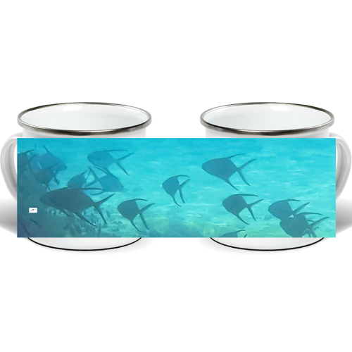 Enamel Mug - Wagonesta - School of Fish