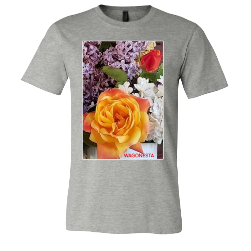 Spring Flowers - Unisex Jersey Short Sleeve Tee - Bella+Canvas + Mug 'n Tee