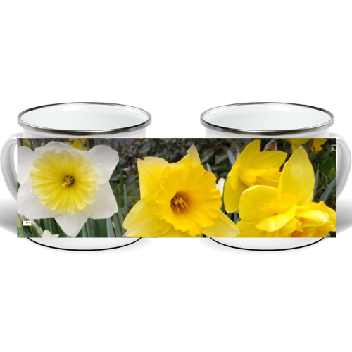 Enamel Mug - Wagonesta - Glorious Daffodils