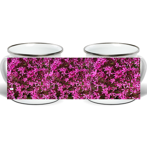 Enamel Mug -  Wagonesta- Hot Pink Confetti