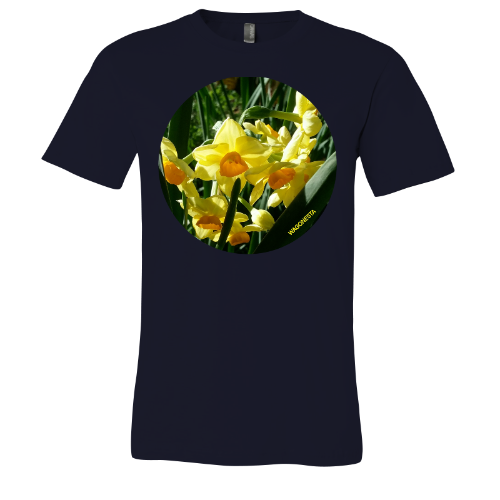 Bouquet of Daffodils  - Unisex Jersey Short Sleeve Tee - Bella+Canvas+Mug 'n Tee