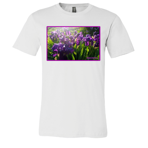 Field of Iris - Unisex Jersey Short Sleeve Tee - Bella+Canvas+Mug 'n Tee