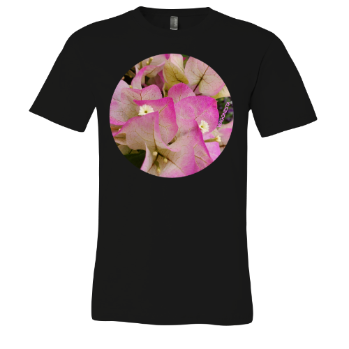 Pink Bougainvillea- Unisex Jersey Short Sleeve Tee - Bella+Canvas +Mug 'n Tee