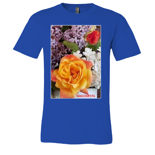 Spring Flowers - Unisex Jersey Short Sleeve Tee - Bella+Canvas + Mug 'n Tee