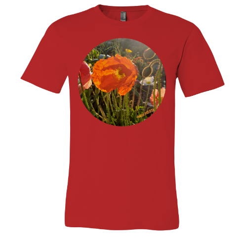 Icelandic Poppies-Unisex Jersey Short Sleeve Tee - Bella+Canvas+Mug 'n Tee