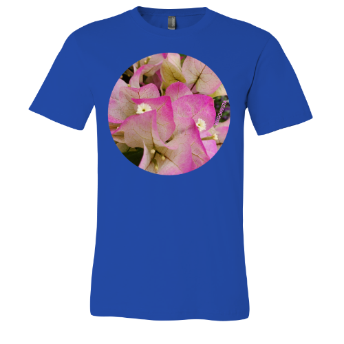 Pink Bougainvillea- Unisex Jersey Short Sleeve Tee - Bella+Canvas +Mug 'n Tee