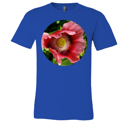 Oriental Poppy - Unisex Jersey Short Sleeve Tee - Bella+Canvas +Mug 'n Tee