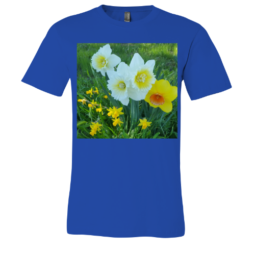 Field of Daffodils- Unisex Jersey Short Sleeve Tee - Bella+Canvas+Mug 'n Tee