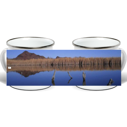 Enamel Mug - Wagonesta - Reflective Water