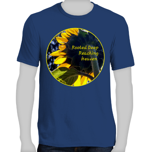 FAITH - ROOTED DEEP REACHING HEAVEN - Men’s Short Sleeve Tee Shirt
