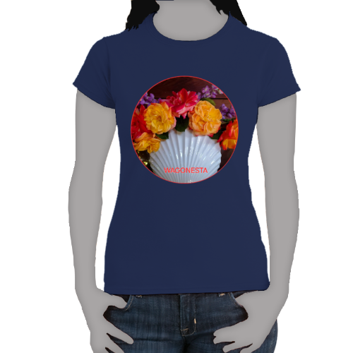 Rose Bouquet- Women's Softstyle Tee - Gildan + Mug 'n Tee