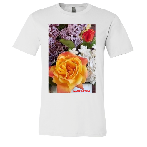 Spring Flowers - Unisex Jersey Short Sleeve Tee - Bella+Canvas + Mug 'n Tee